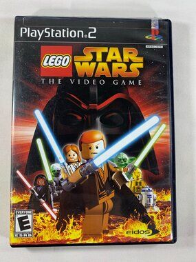 Lego Star Wars The Video Game For PlayStation 2 Rated E Everyone 2005 PS2 Tested